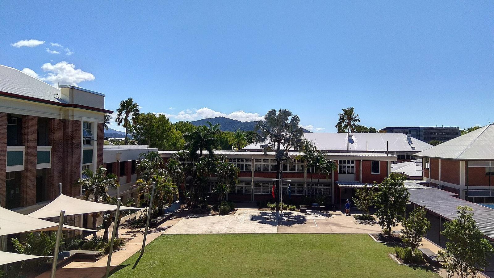 Cairns State High School quadrangle